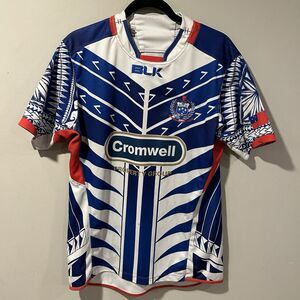 BLK SAMOA National Team 2015 RUGBY Union Shirt Jersey Size Unknown Limited Ed